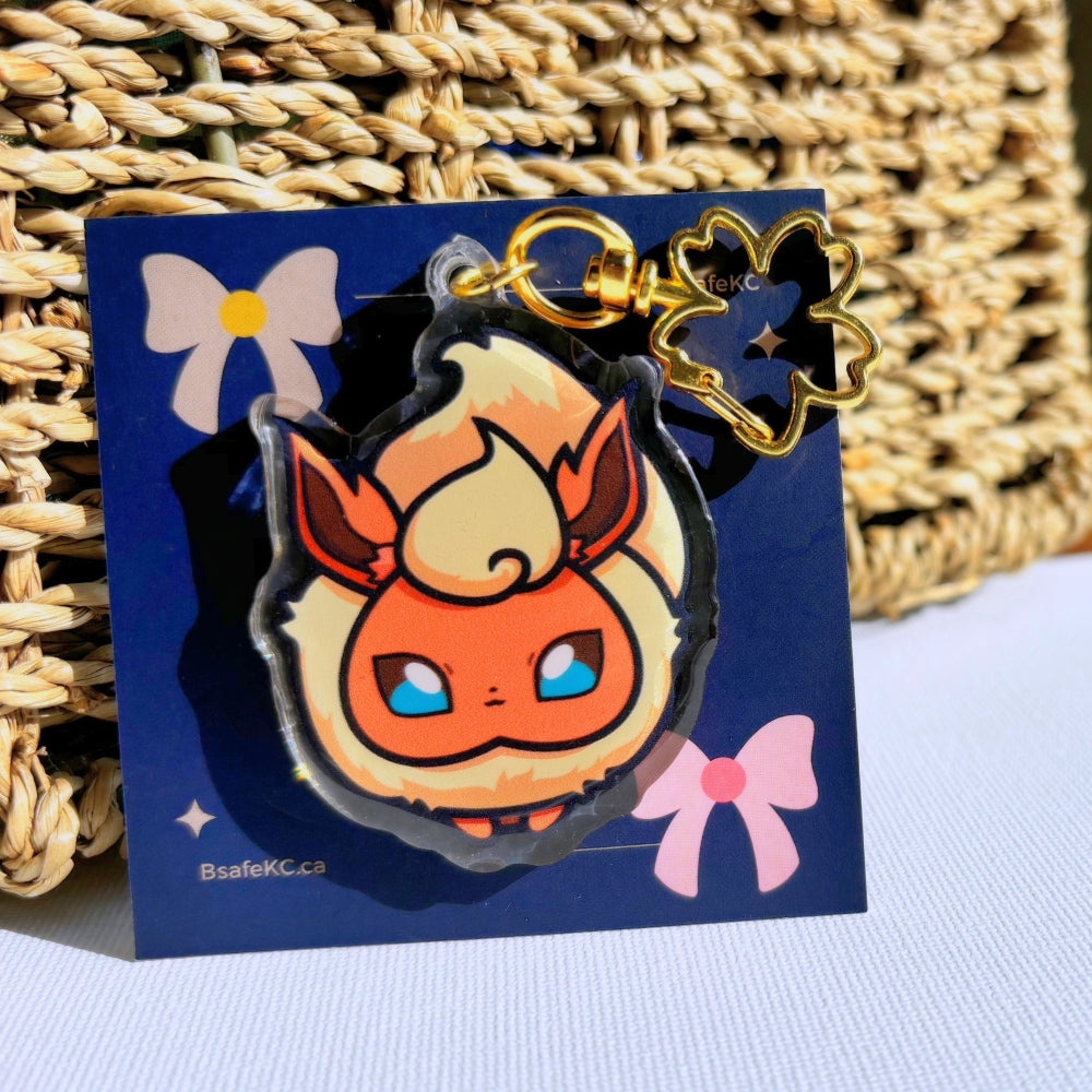 Pokemon acrylic keychain