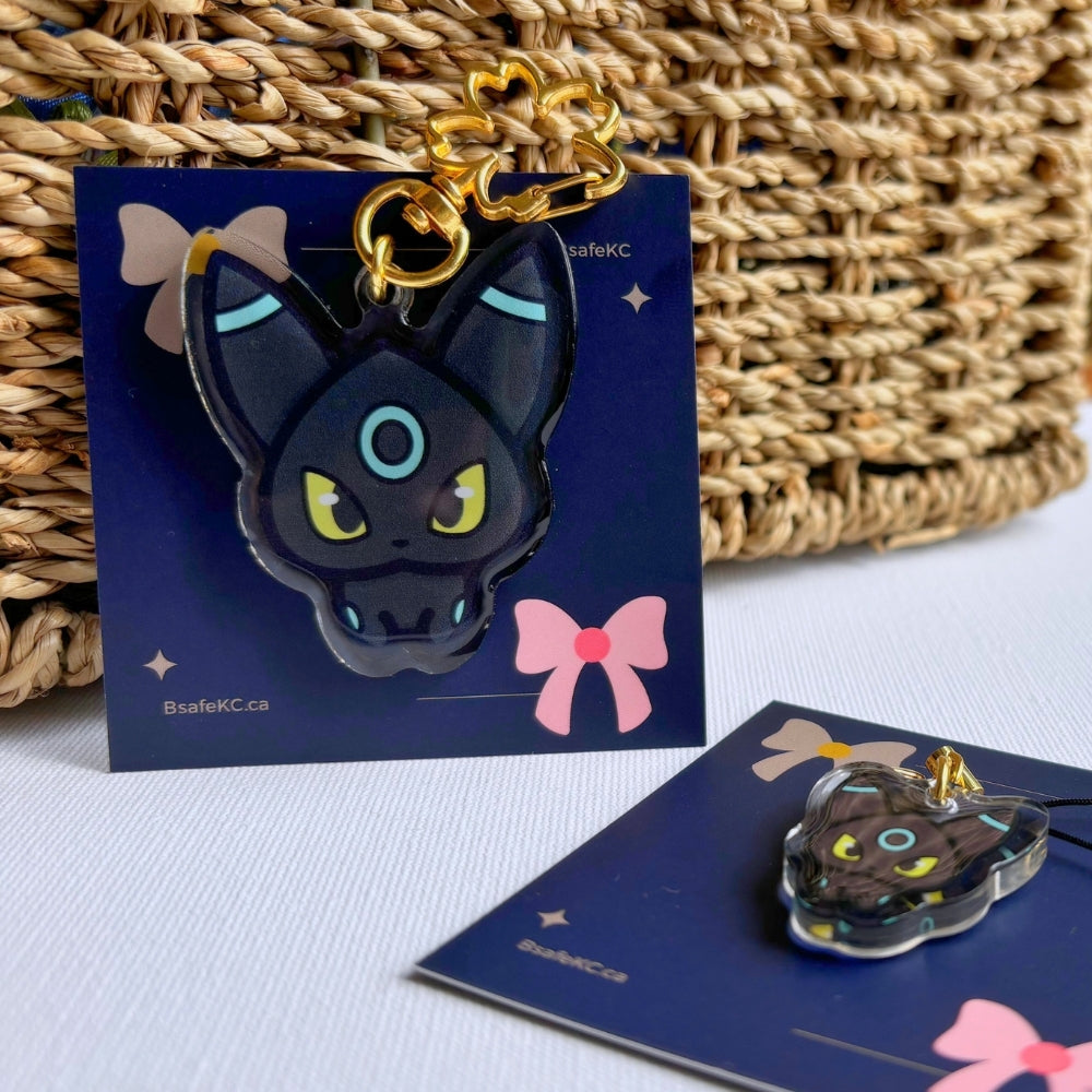 Pokemon keychain and phone charm