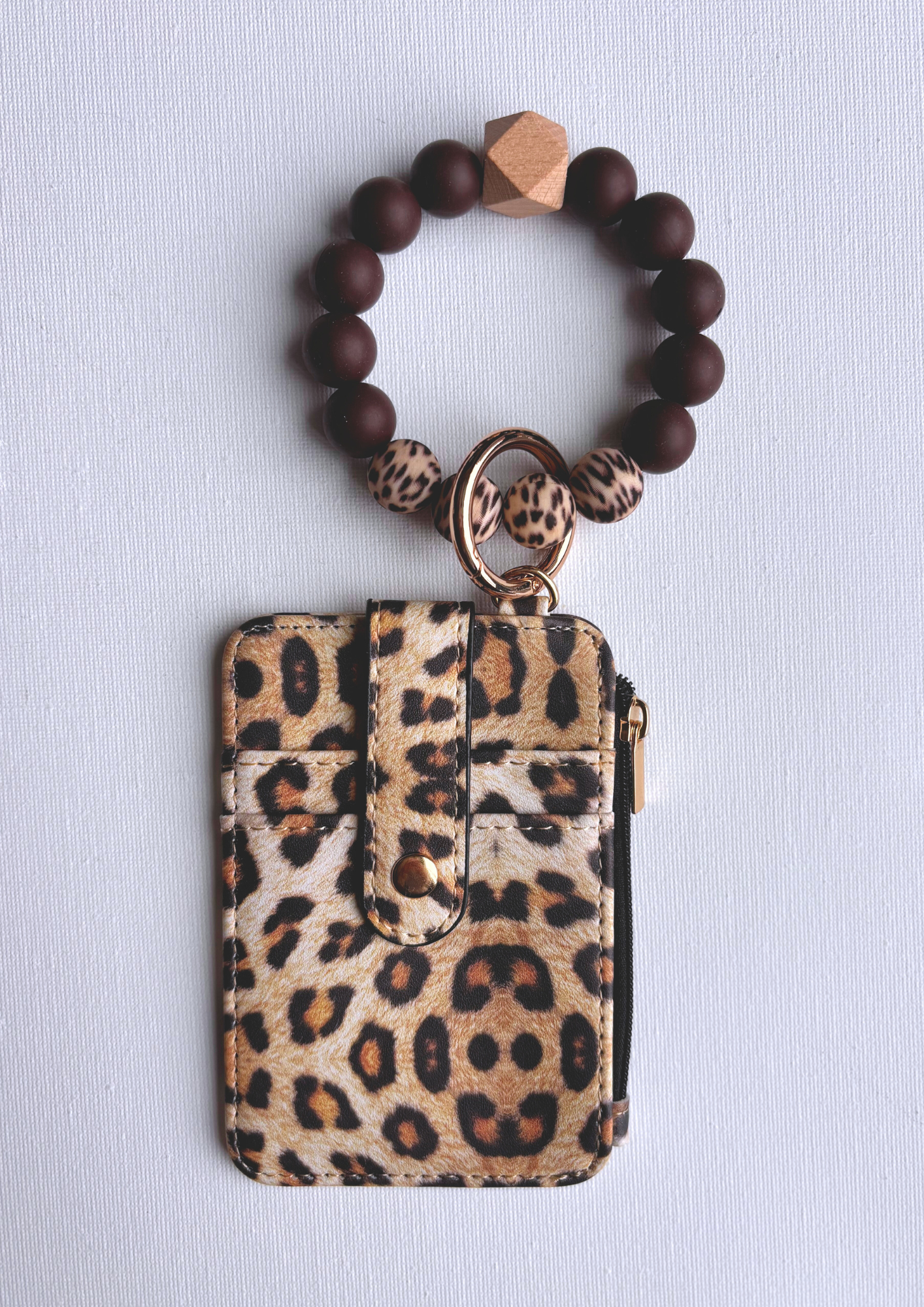 Untamed - Leopard Medium Safety Keychain