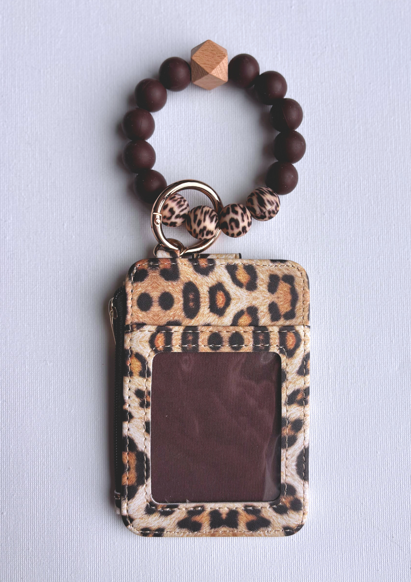 Untamed - Leopard Medium Safety Keychain